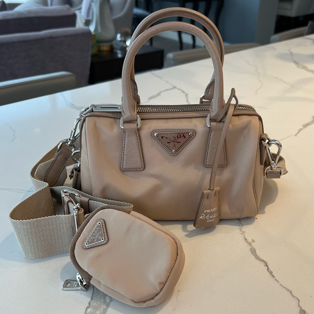 Prada Re-Edition 2005 Nylon Top Handle Bag